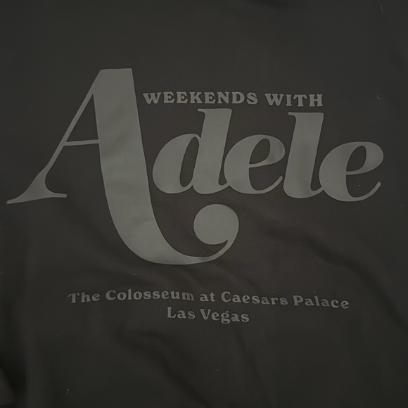 Weekends with Adele black hoodie - Picture 5 of 6